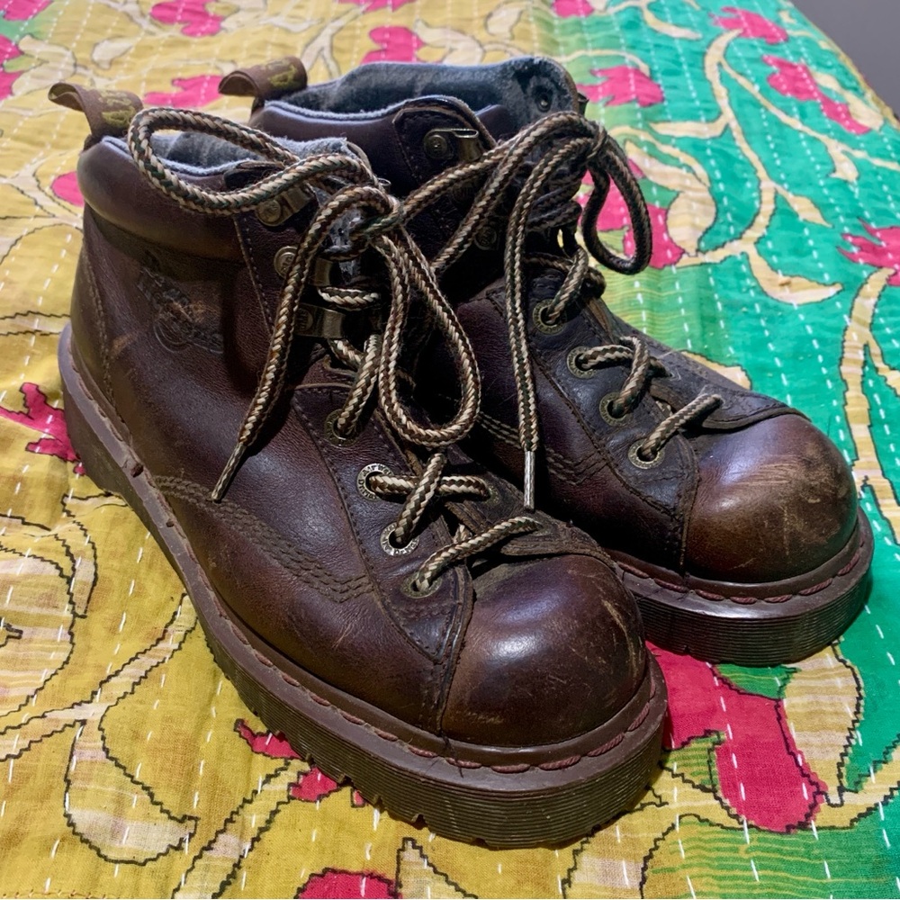 Vintage Dr Martens 8287 Made in England Ankle Boots
